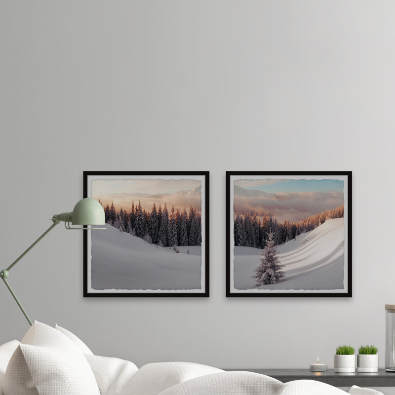 Sevilla Sevilla Feeling Frosty - 2 Piece Single Picture Frame Print, 61cm H x 122cm W x 3.81cm D