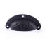 Poignée coquille 3 1/4" center to central en fer cabinet ou tiroir