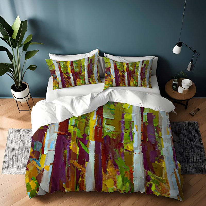 Ensemble de housse de couette, Housse de couette pour très grand lit et 2 très
