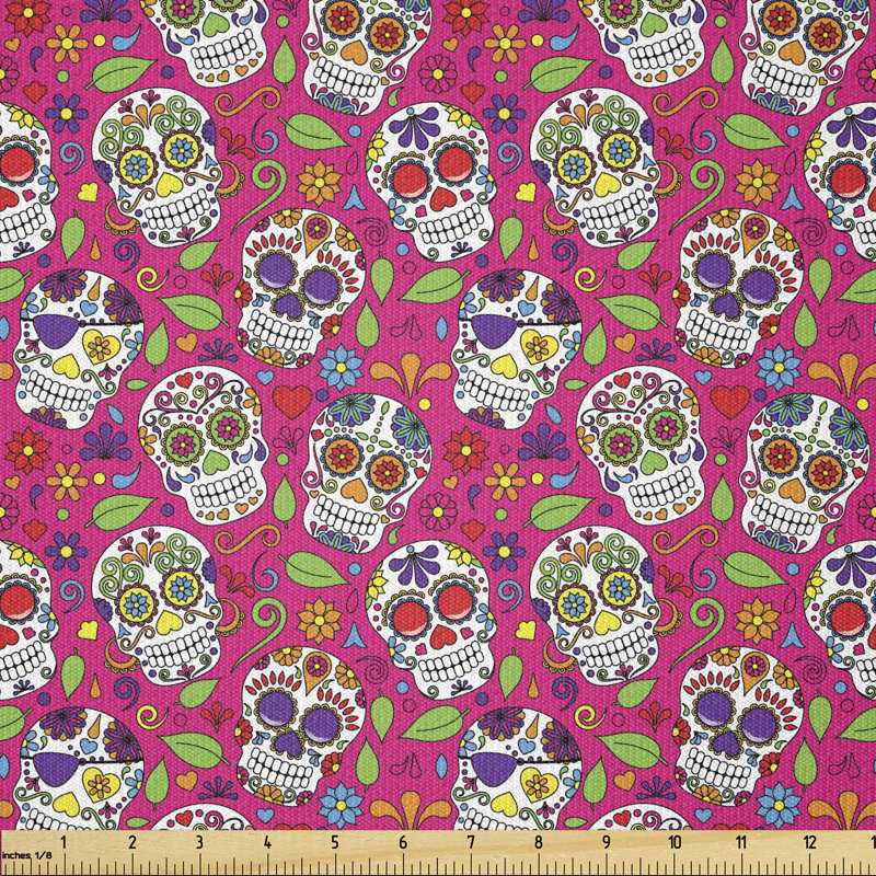Cristalle Sugar Skull Multi-Purpose Fabric
