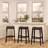 Charming And Durable Bar Stool With Premium Leather Seat For Various Spaces-732577572-732577574
