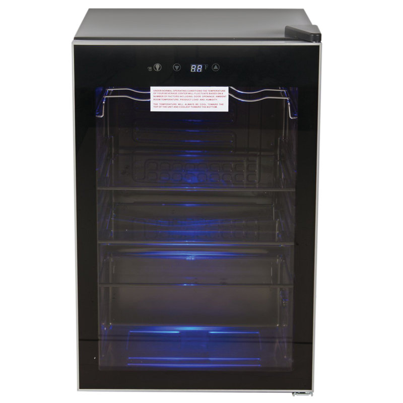 Réfrigérateur autoportant avec rangement pour bouteilles de vin Royal Sovereign 110 canettes (12 oz)
