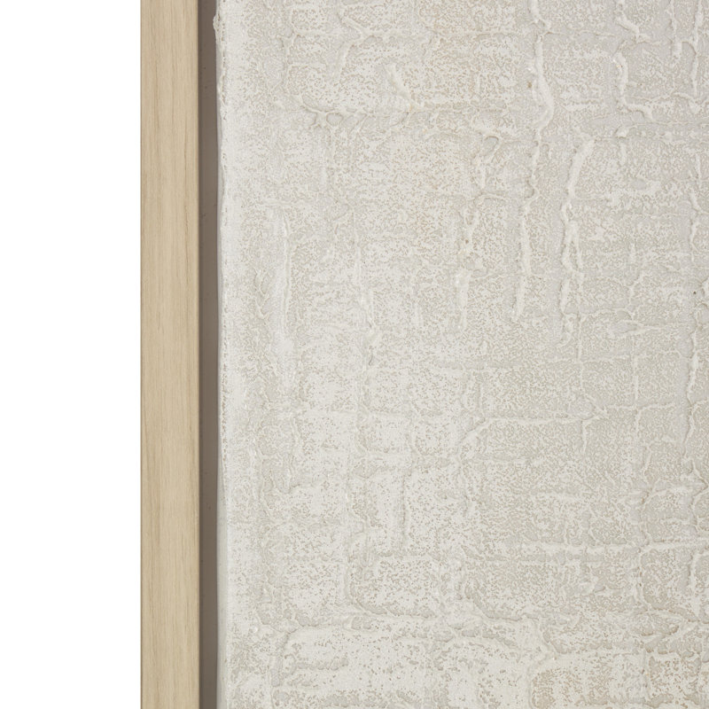 «Minimalist Mid Century Modern Abstract - Floater Frame», impression sur toile
