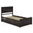 Platform Storage Bed,Drawers With Wheels-1899246594