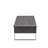 47" Gray and Silver Wood Lift Top Frame Coffee Table-774495015