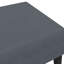 Tabouret gris foncé 30,3 po x 21,7 po x 12,2 po Ebern Designs-1793677201-1793677204