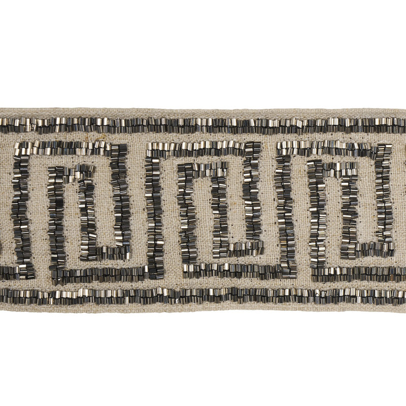 Tissu en similicuir Delphi Performance, Mercure sur naturel