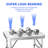 60cm Rectangular Adjustable Folding Table-1342364829