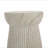 Outdoor Travertine Concrete Side Table-679502261