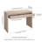Ashcroft 48'' Wide Rectangular Desk in Alder White-1552811570