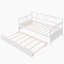 Lit de jour en bois avec lit gigogne simple-423619191-423619190
