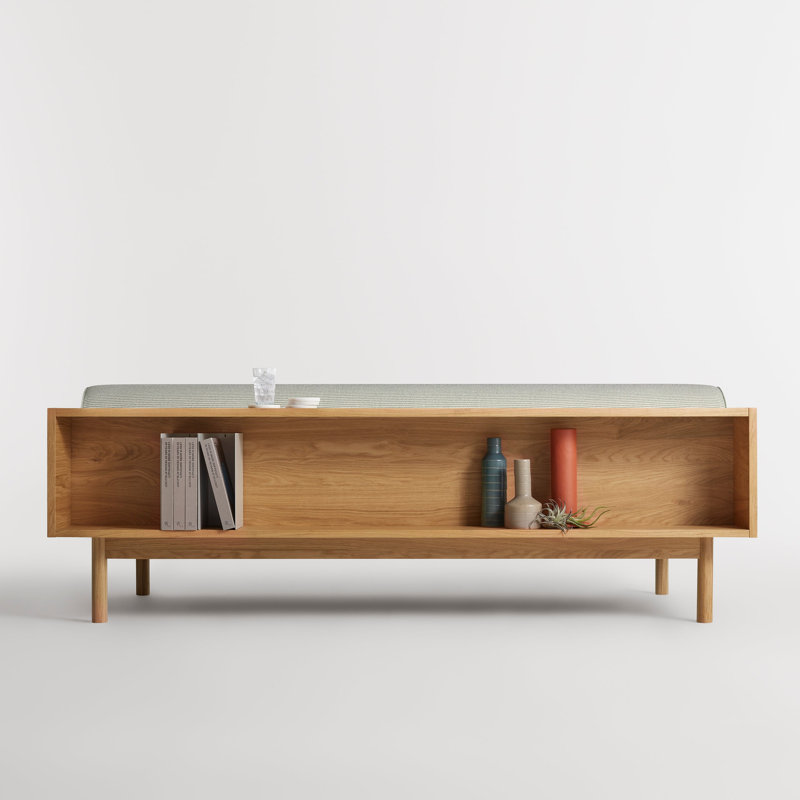 Souvenir Sofa, Walnut, Irving Copper Stripe