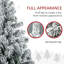 Grand arbre de Noël artificiel pré-éclairé-325849549