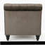 Tufted Chaise Lounge With Birch Leg-537648306