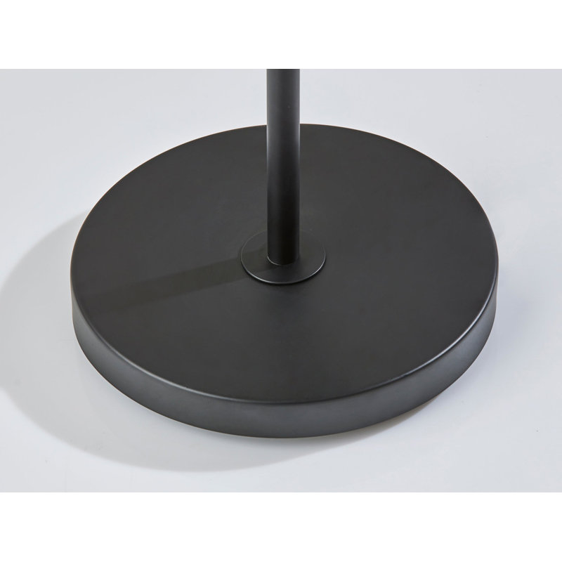 Lampe sur pied arquée 60 po Carleton, Noir