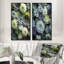 «Green Succulents Flowers Serene Succulents», 2 pièces-440230052-440230053