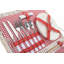 Gingham Lined Wicker 2 Person Fitted Hamper-747290464
