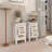 Nightstands Set Of 2 With Rattan-Woven Surfaces And Three Drawers, Exquisite Elegance With Storage Solutions For Bedroom-1376409135