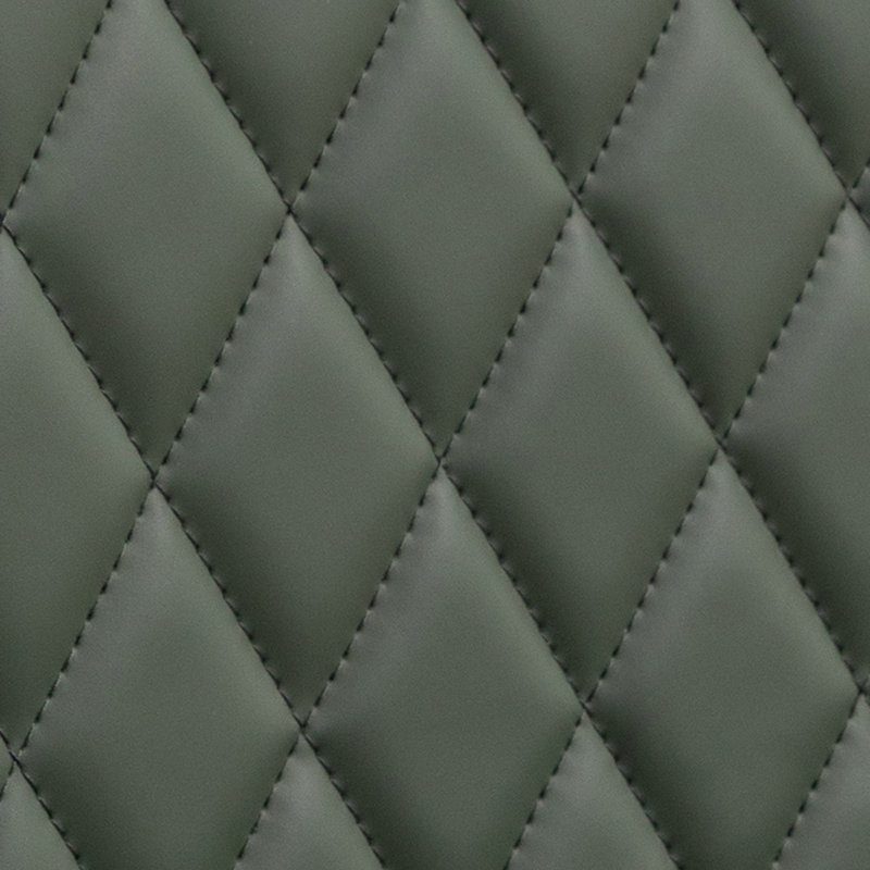 Chaises de salle à manger rembourrées Kopelynn, Vert