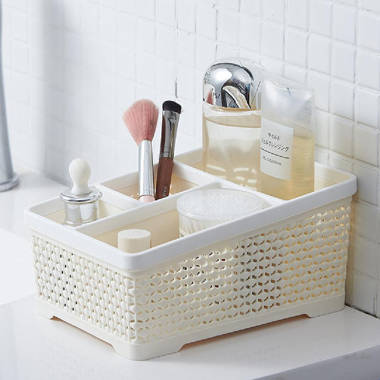 Home it USA Clear Plastic Cosmetic Organizer in the Bathroom Accessories  department at