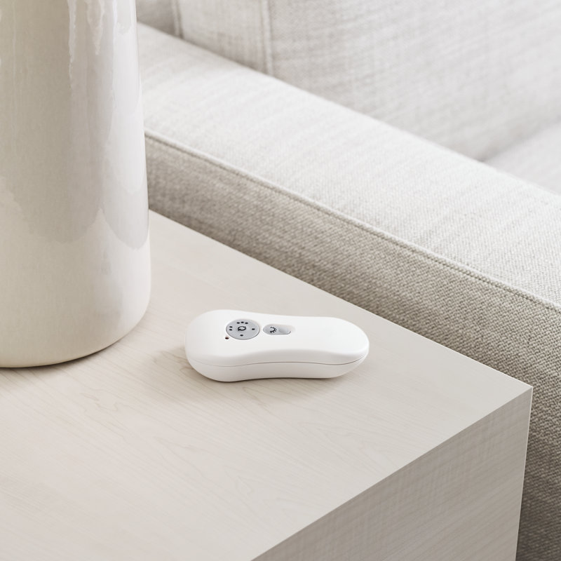 Tulsi Ceiling Fan with LED Lights, 52, Midnight Black