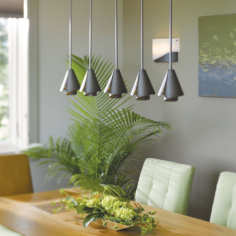 Mobius 1 - Light 5" Wide Single Pendant, Bronze