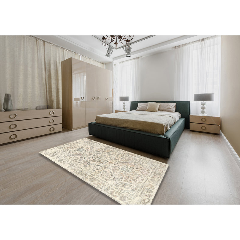 Tapis oriental beige Orono, Rectangle 5 pi x 8 pi