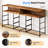 55" Modern Tv Stand With Storage Dresser,Built-In Usb Charging, Led Lighting-2094377543