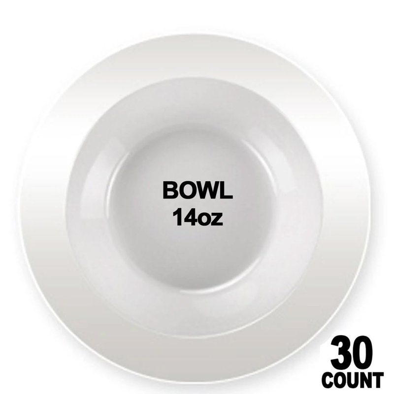 Latitude Run® Plastic Serving Bowl, Clear