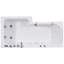 Coniston 1700mm x 855mm Freestanding Acrylic Bathtub-118805778