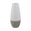 Vase de table moderne à deux tons pour le salon - Grand vase décoratif pour table, bureau, chevet ou décoration intérieure-1655032279-1655032276