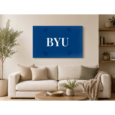 Blue, Royal, Blue & White Luxury Diamond Monogram