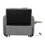 Chaise convertible simple avec fonctionnalité 3-en-1, avec une carte d'ordinateur et des ports USB pour le travail et la détente dans divers cas de figure-2001935521