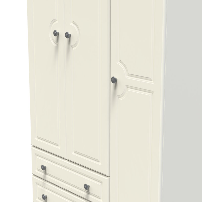 Adala Manufactured Wood Wardrobe, Cream Ash