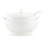 Lenox Opal Innocence Carved Covered Soup Tureen Set with Ladle, 152 oz, White