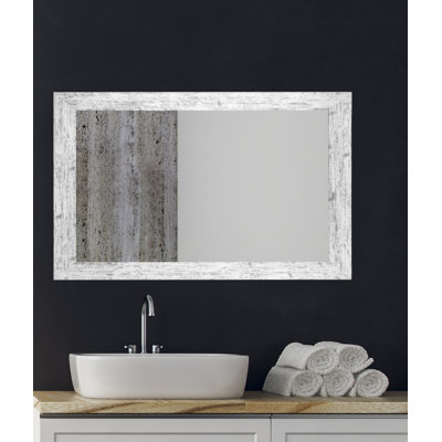 Engineered Wood Flat Wall Mirror