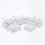 Grand Canapé modulaire en nuage 8 places