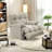 360° Swivel Recliner with Soft Cushion-102115747