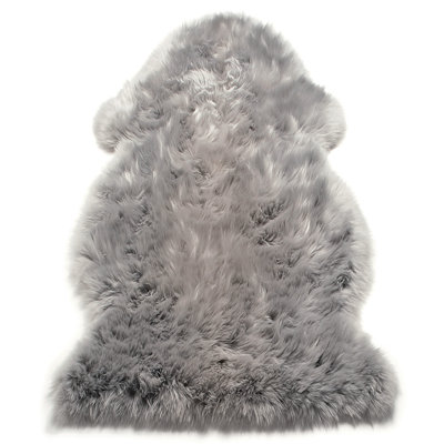 Koby Solid Colour Sheepskin Area Rug