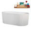 Baignoire autoportante 59 "avec drain interne Streamline-101637765
