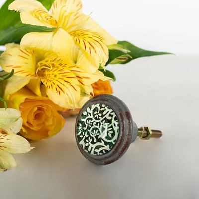Abraxas Oversized 1 3/4 Diameter Mushroom Knob
