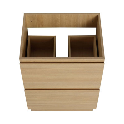 Meuble-lavabo 24 po avec lavabo simple et tiroir double 24 po