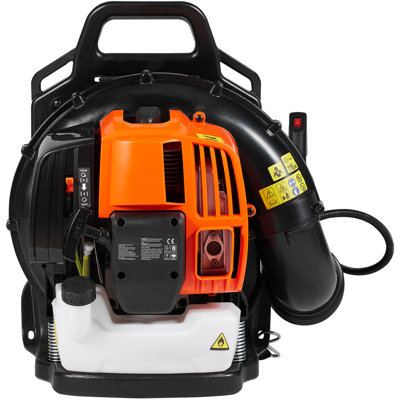 Backpack Leaf Blower 62CC 2-Cycle Gas Leaf Blower 1110CFM Air Volume