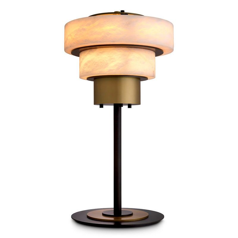 Lampe de table en métal Zereno