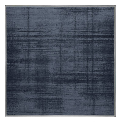 Tapis abstrait gris lavable à la machine