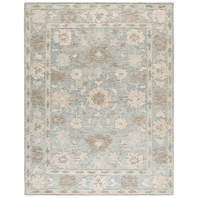 Chapiteau à main 80% 80%; Tapis oriental 20% coton, Rectangle 9' x 12'