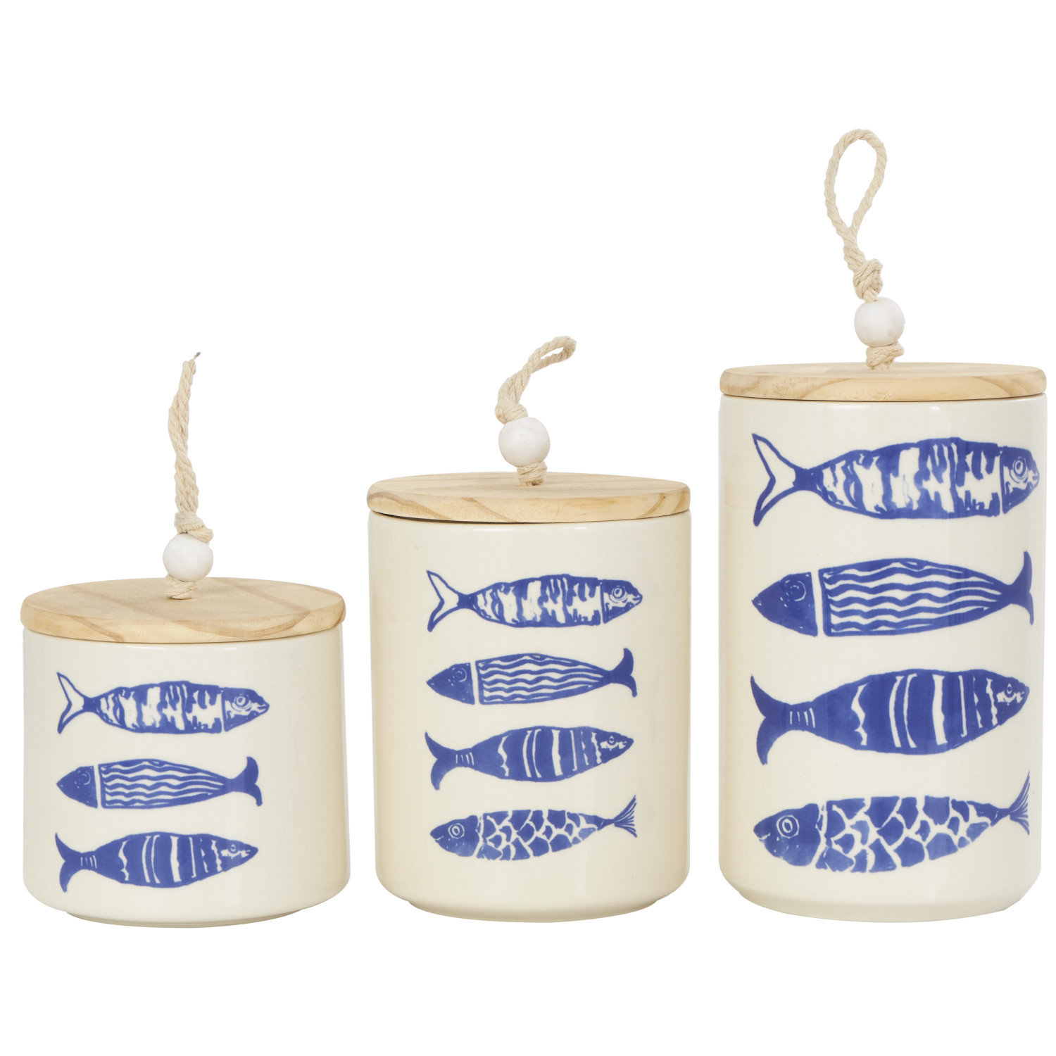 Birch Lane™ 3 Piece Kichen Canister Set | Wayfair