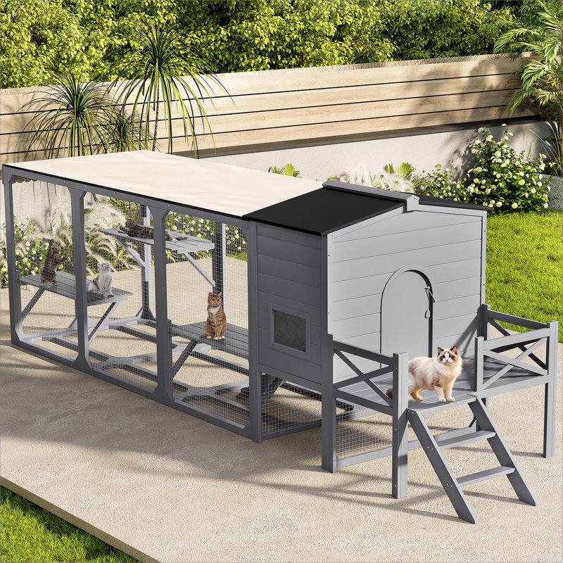 Enclos pour chat Catio