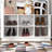 40'' Wide Hall Tree With Bench And Shoe Storage Cube-347997892