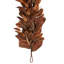  72" Brown Magnolia Leaf Garland. It measures 72 by 9 inches.